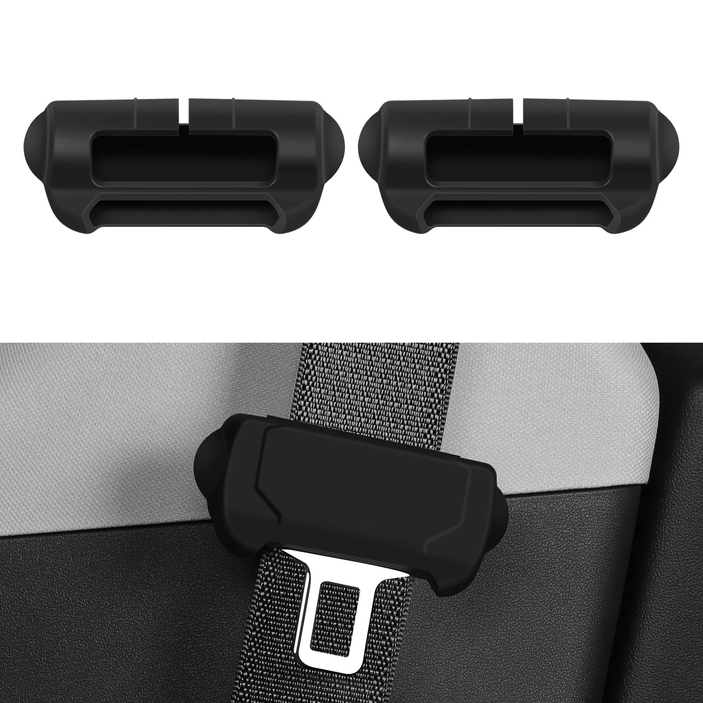Seat Belt Extender Extension Pads for 2017-2025 Tesla Model 3 and Model Y Accessories