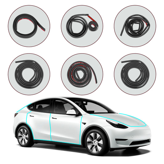 Rubber Seal Weather Strip  for 2017-2023 Tesla Model 3 or 20121-2025 Model Y Accessories