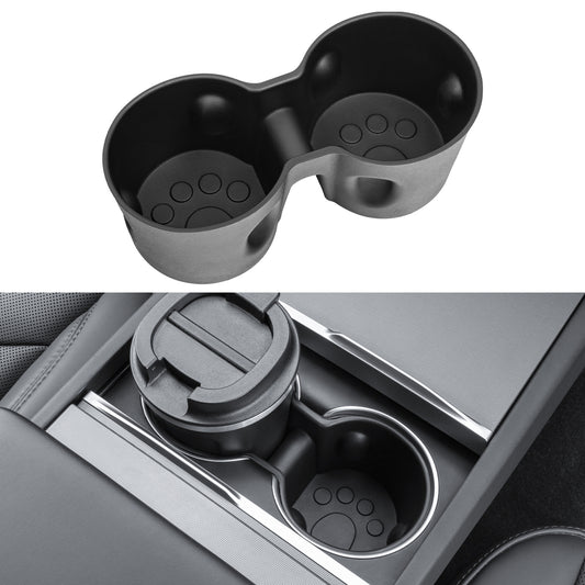 Door side Storage box+Behind Screen Storage Box+Cup Holder Insert +Upgraded Mud Flaps for 2024-2025 Model 3 Highland