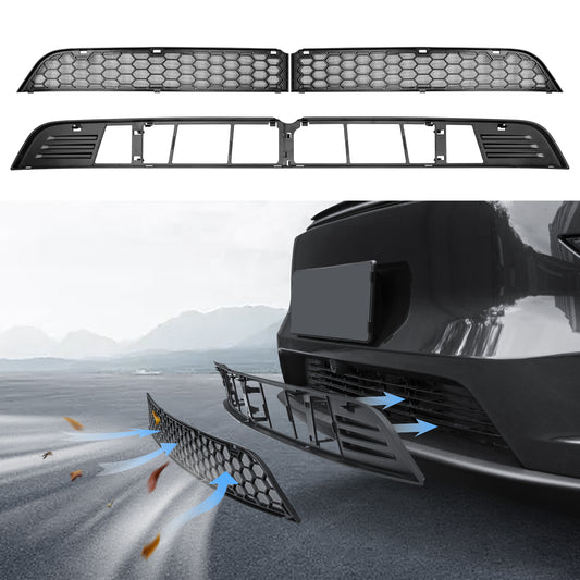 Grille Mesh Inserts for 2025-2026 New Model Y Juniper Accessories (Detachable Version)