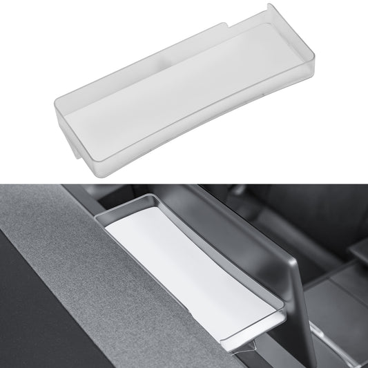 Upgrade Behind Screen Storage Box for 2024-2025 Tesla Model 3 Highland and 2025-2026 New Model Y Juniper Accessories