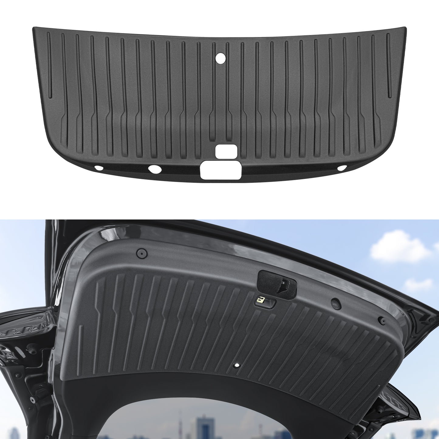 Trunk Tailgate Mat for Model Y Juniper Accessories,Full Wrap-Around