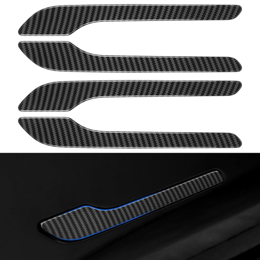 4PCS Door handle sticker for 2017-2023 Tesla Model 3 and 2021-2025 Model Y Accessories
