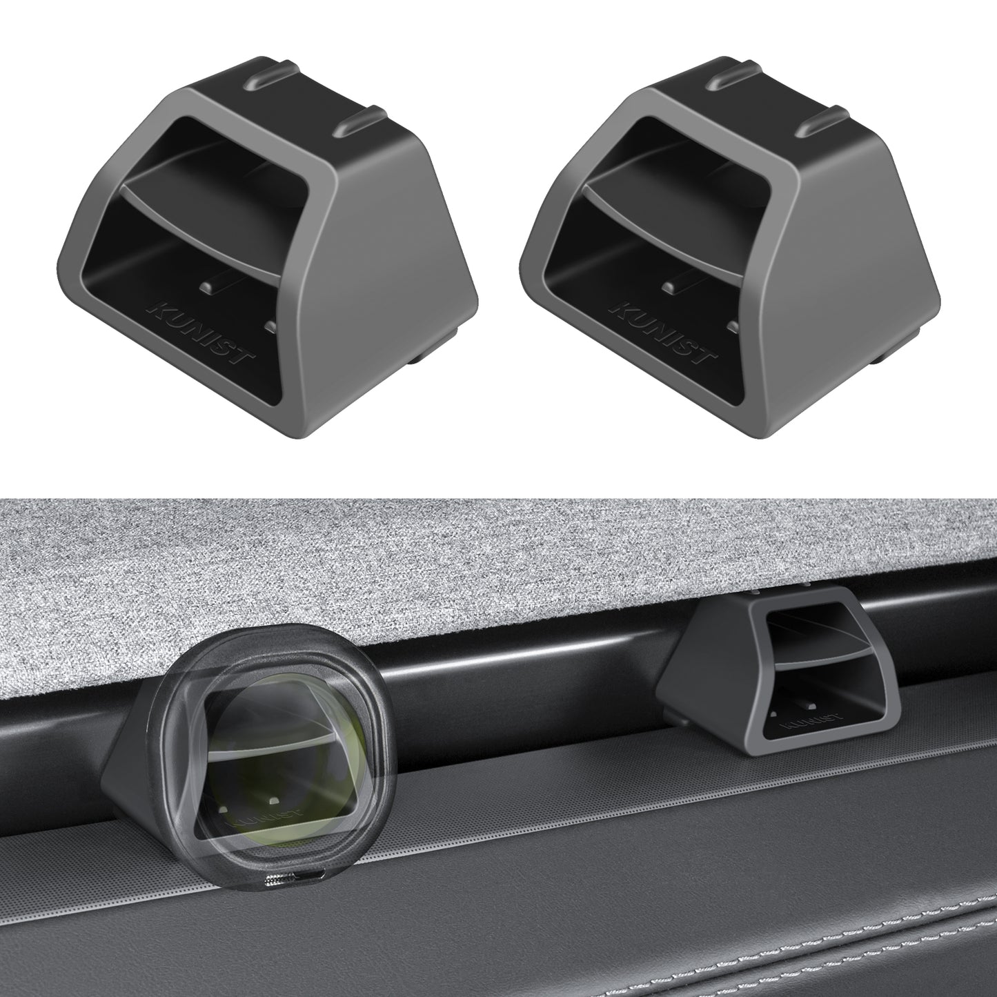 Air Freshener Adapter for Tesla 2025-2026 Model Y Juniper & 2024-2025 Model 3 Highland Accessories(Air Freshener not Included)