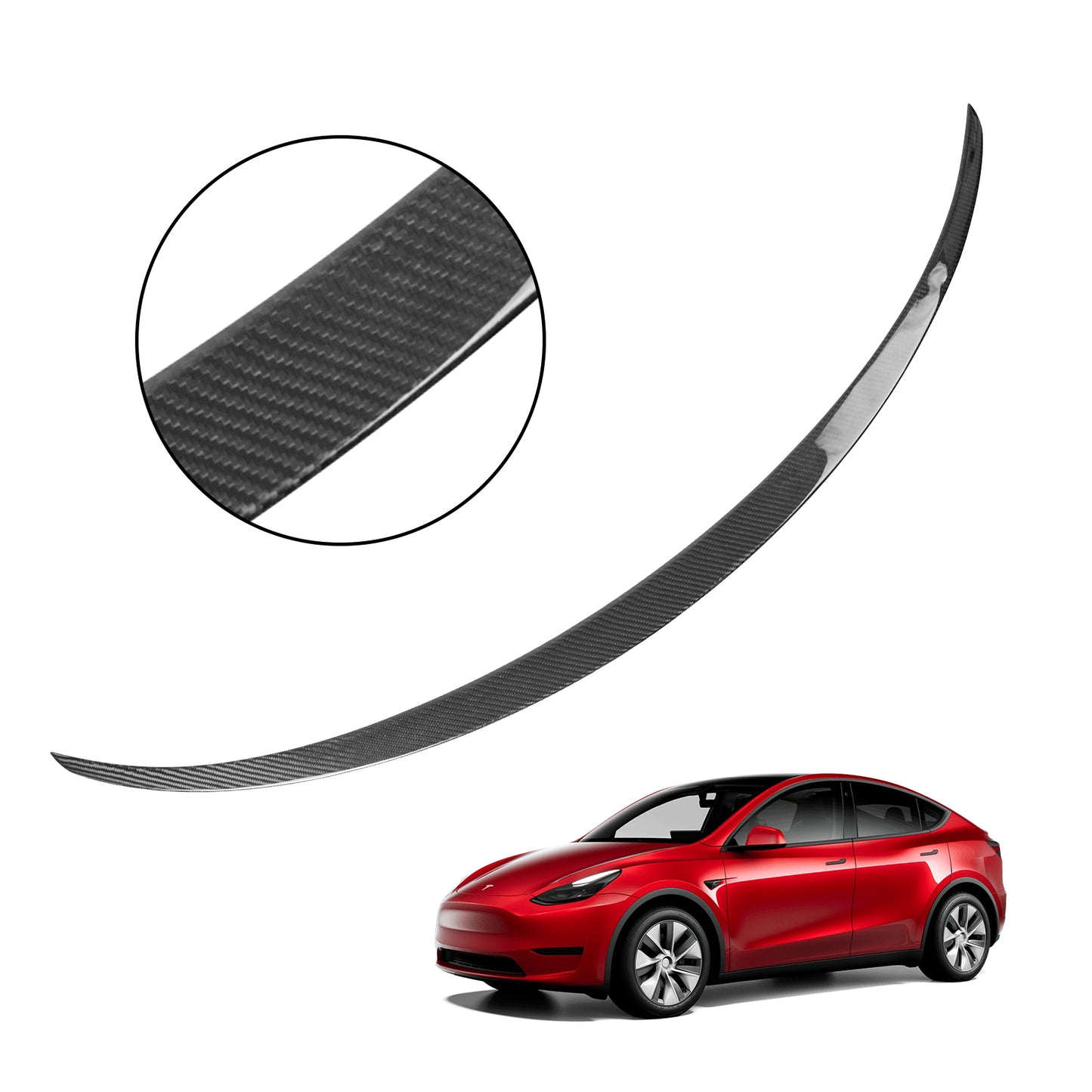 Newest Spoiler Sporty Rear Wing for Tesla Model Y Accessories 2025-2021