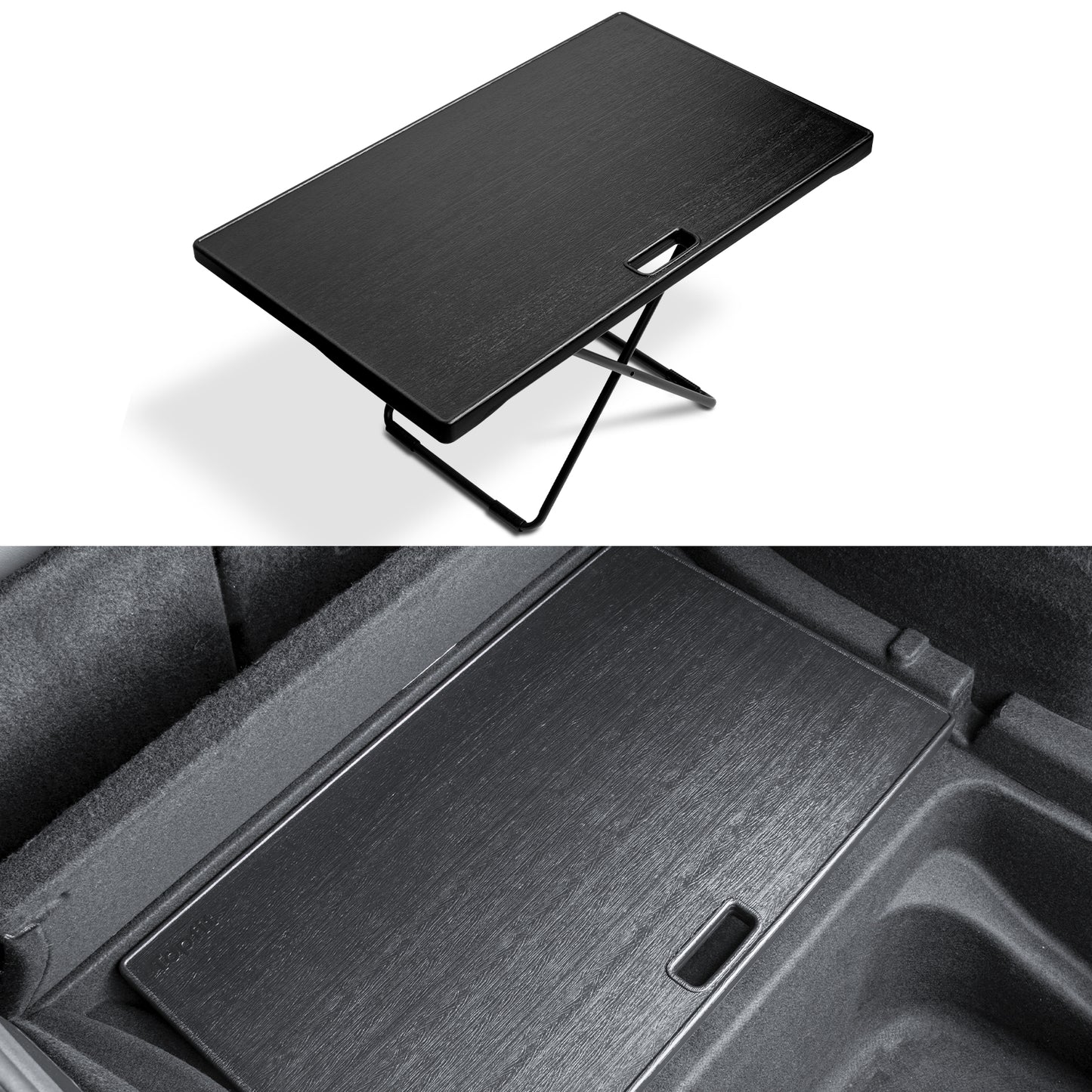 Camping Table Tray Trunk Table Picnic Table Laptop Desk Compatible with 2021-2025 Tesla Model Y Accessories