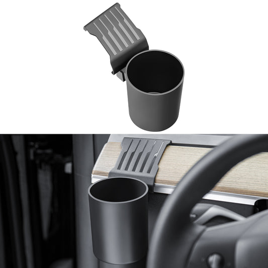 Dashboard Cup Holder Insert for 2017-2023 Tesla Model 3 & 2021-2025 Model Y Accessories