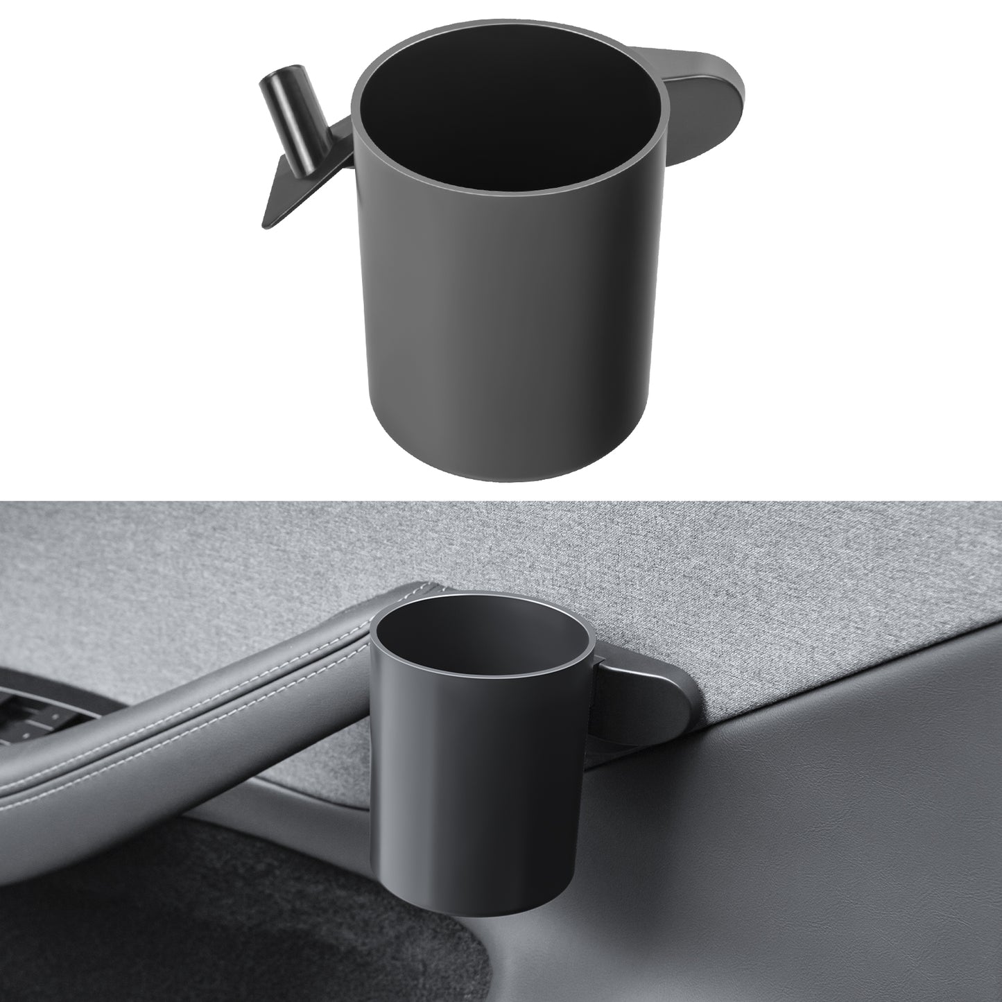 Car Door Cup Holder Insert for 2024-2025 New Tesla Model 3 Highland Accessories
