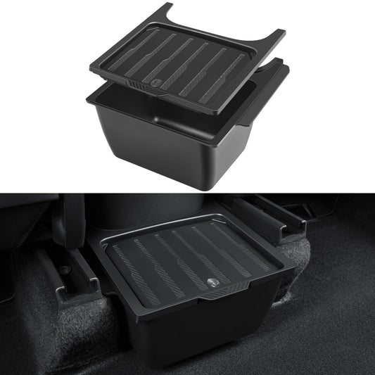 Upgrade Rear Center Console Organizer for 2021-2025 Tesla Model Y Accessories