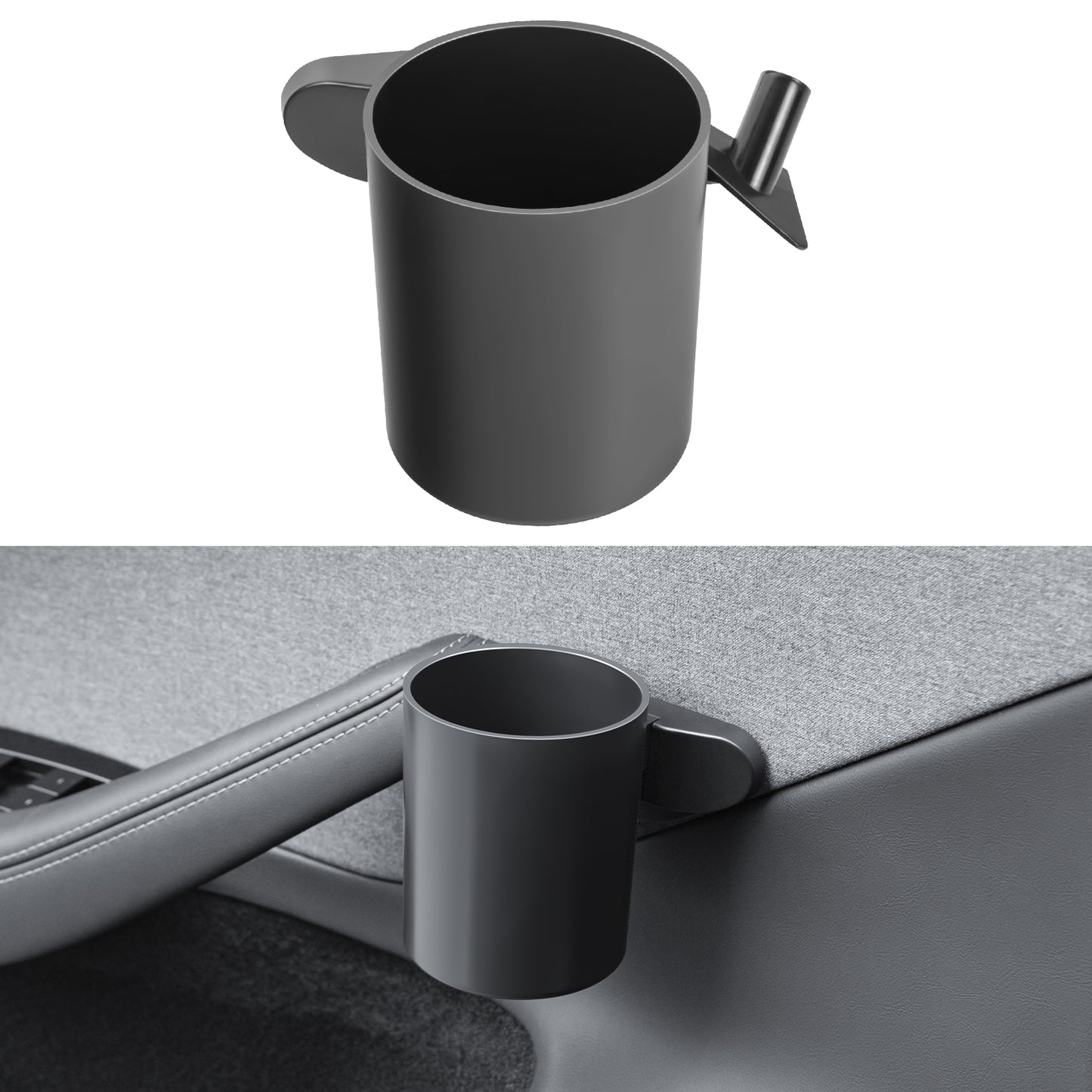 Car Door Cup Holder Insert for 2024-2025 New Tesla Model 3 Highland Accessories