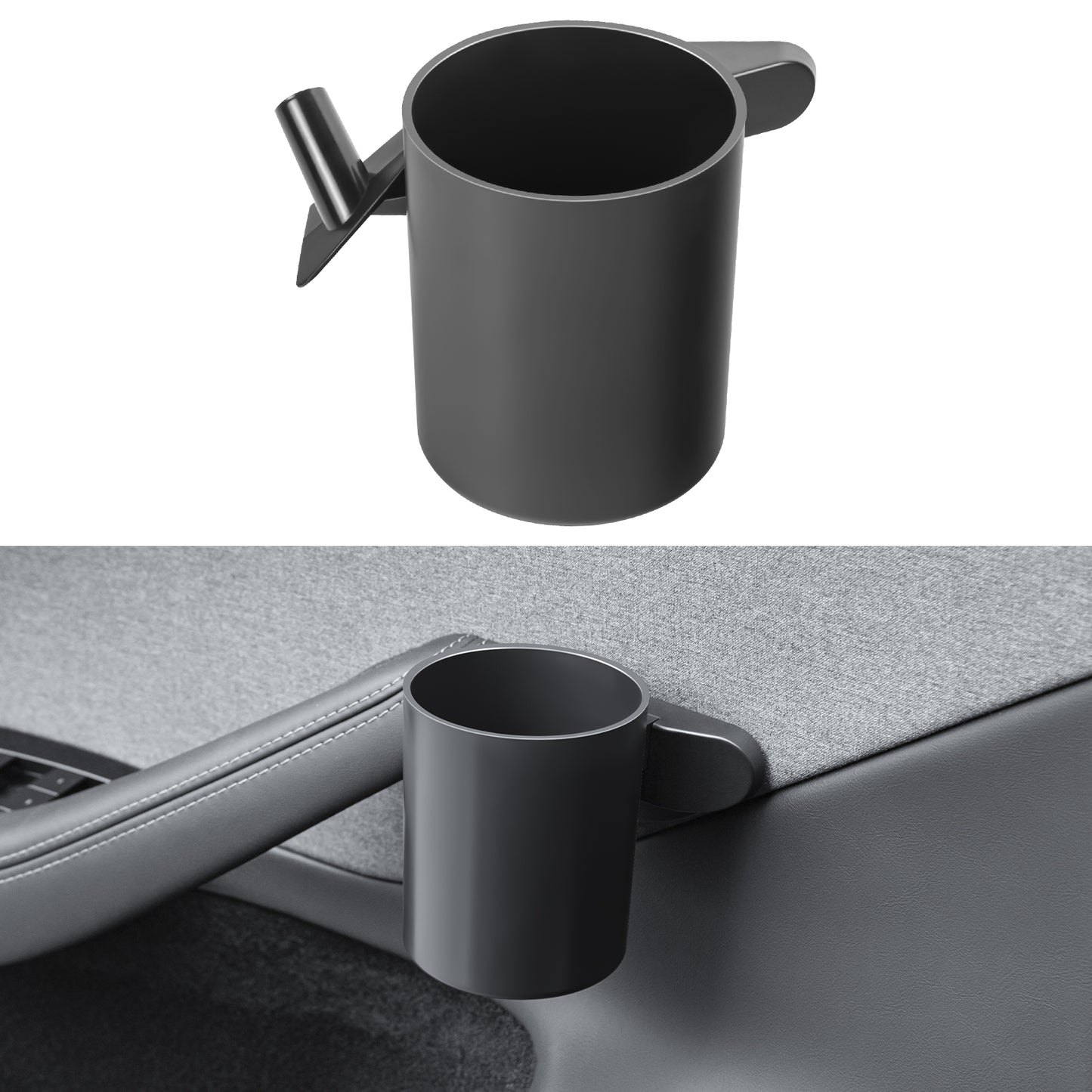 Car Door Cup Holder Insert for 2024-2025 New Tesla Model 3 Highland Accessories