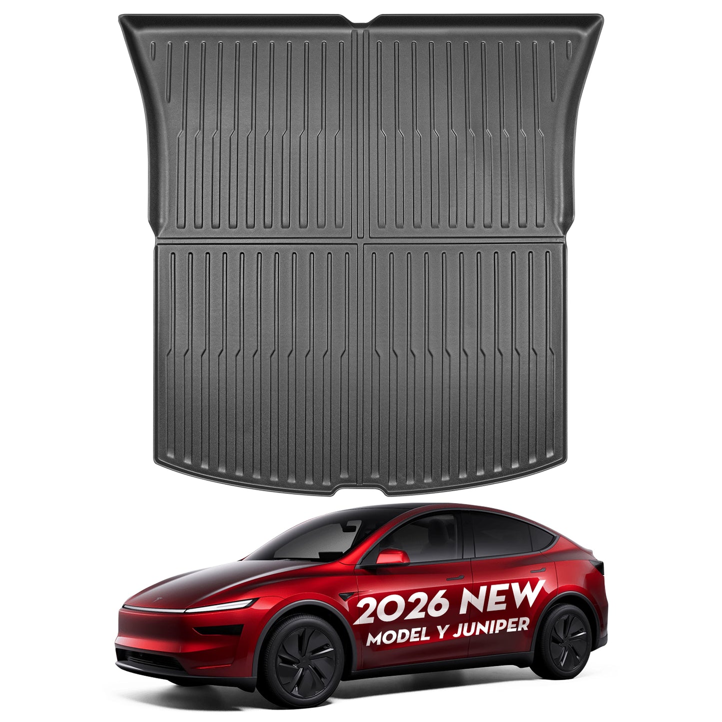 Trunk Mat Rear Cargo Liner Custom Fit Tesla New Model Y Juniper 2025-2026 Accessories