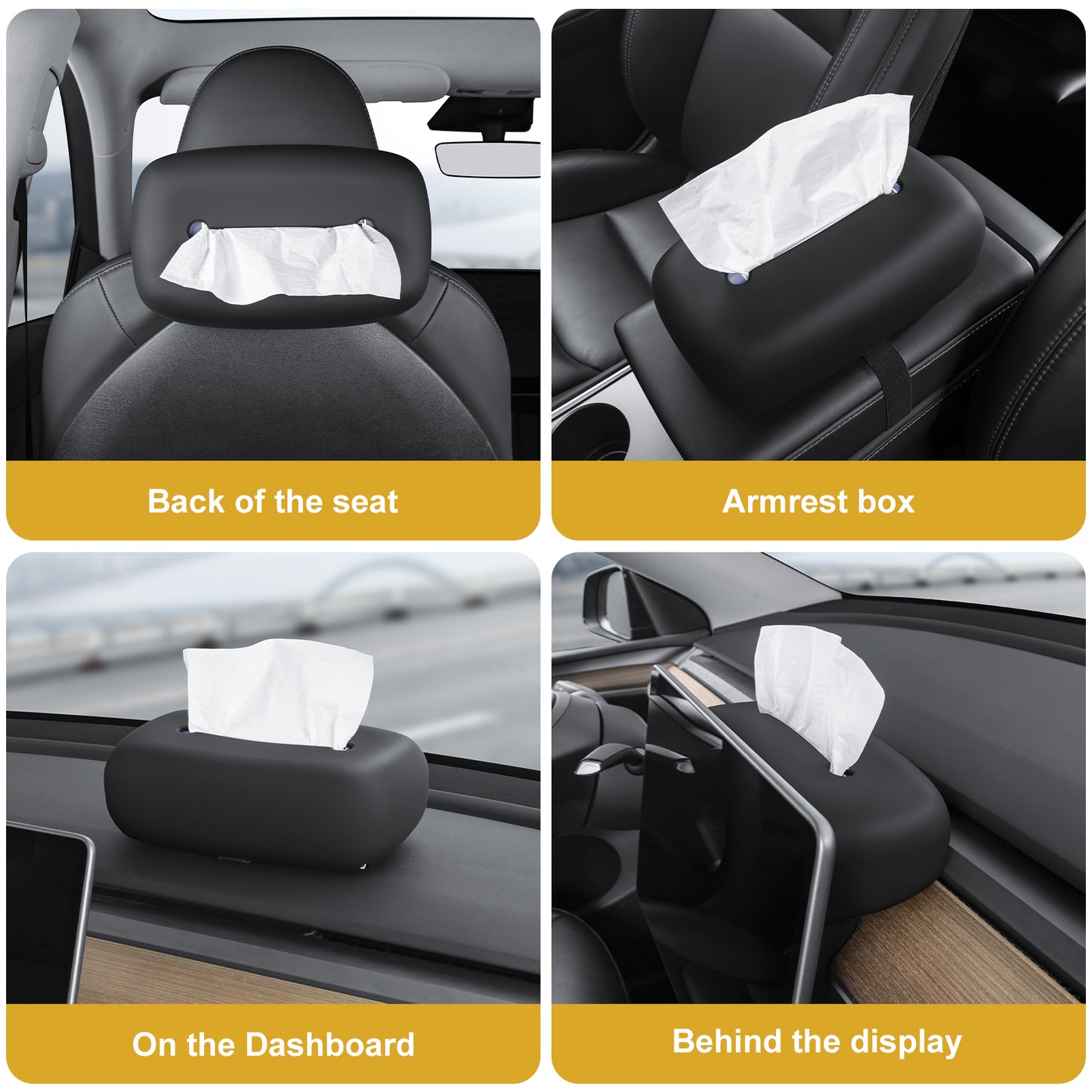Silicone Tissue Holder for Tesla Model 3 Y S X Accessories