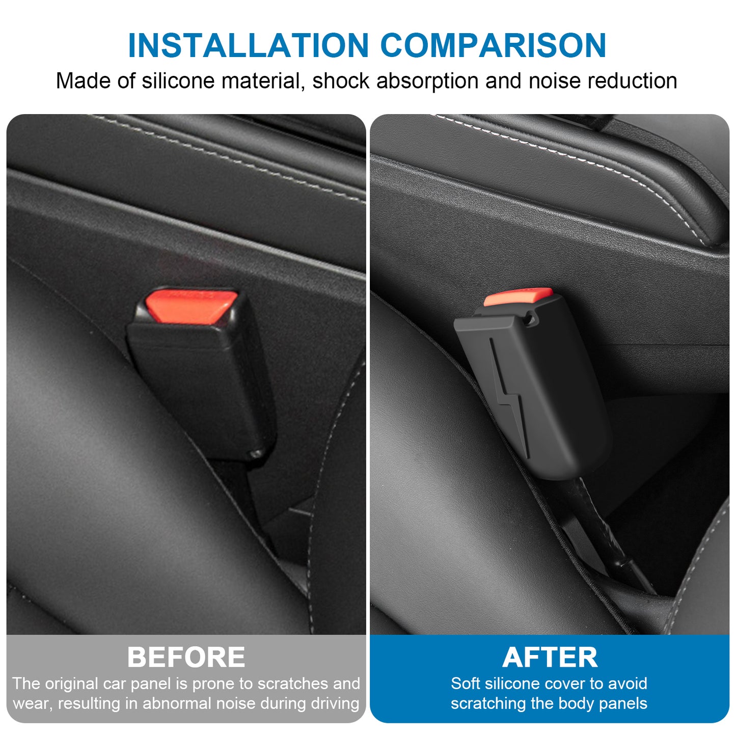 Car Seat belt Holder for 2017-2023 Tesla Model 3/Y Accessories
