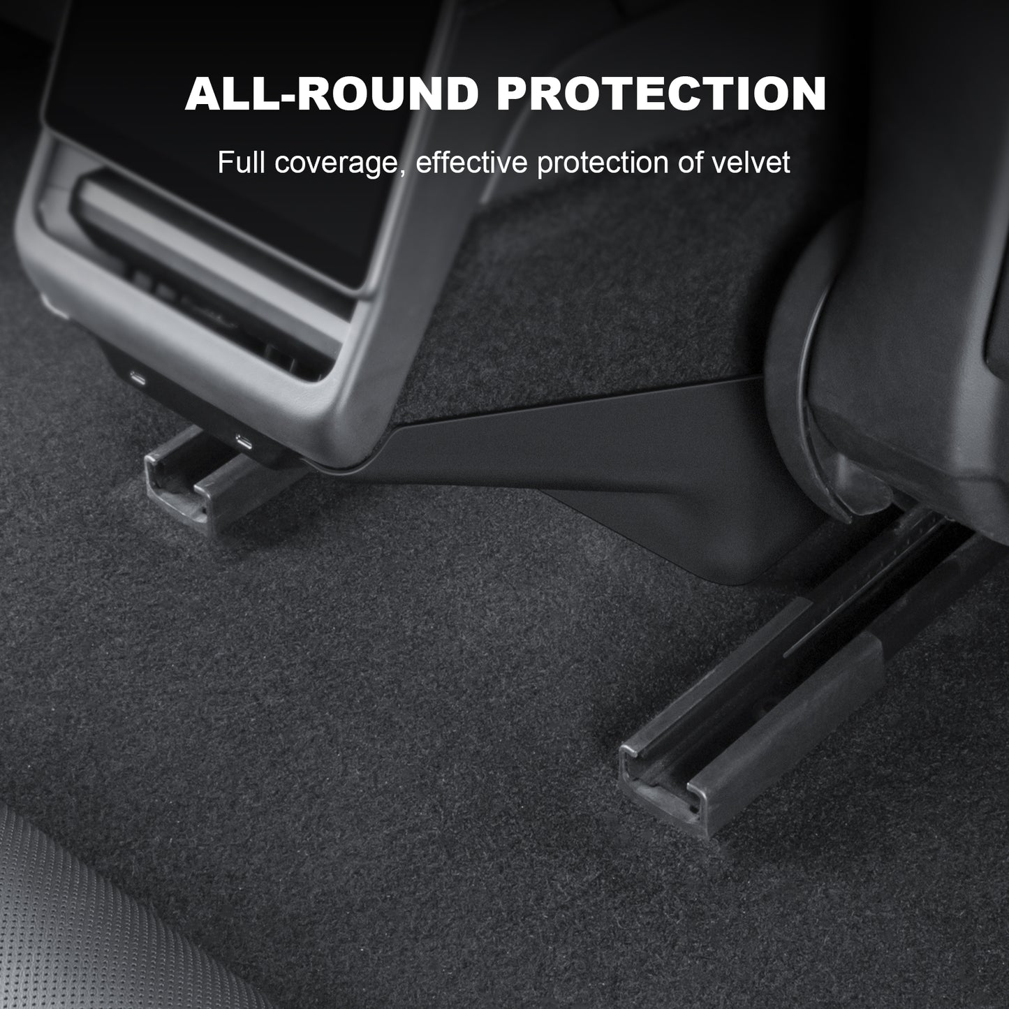Rear Air Condition Vent Outlet Anti Kick Trim Cover for Tesla 2024 Model 3 Highland Interior Accessories