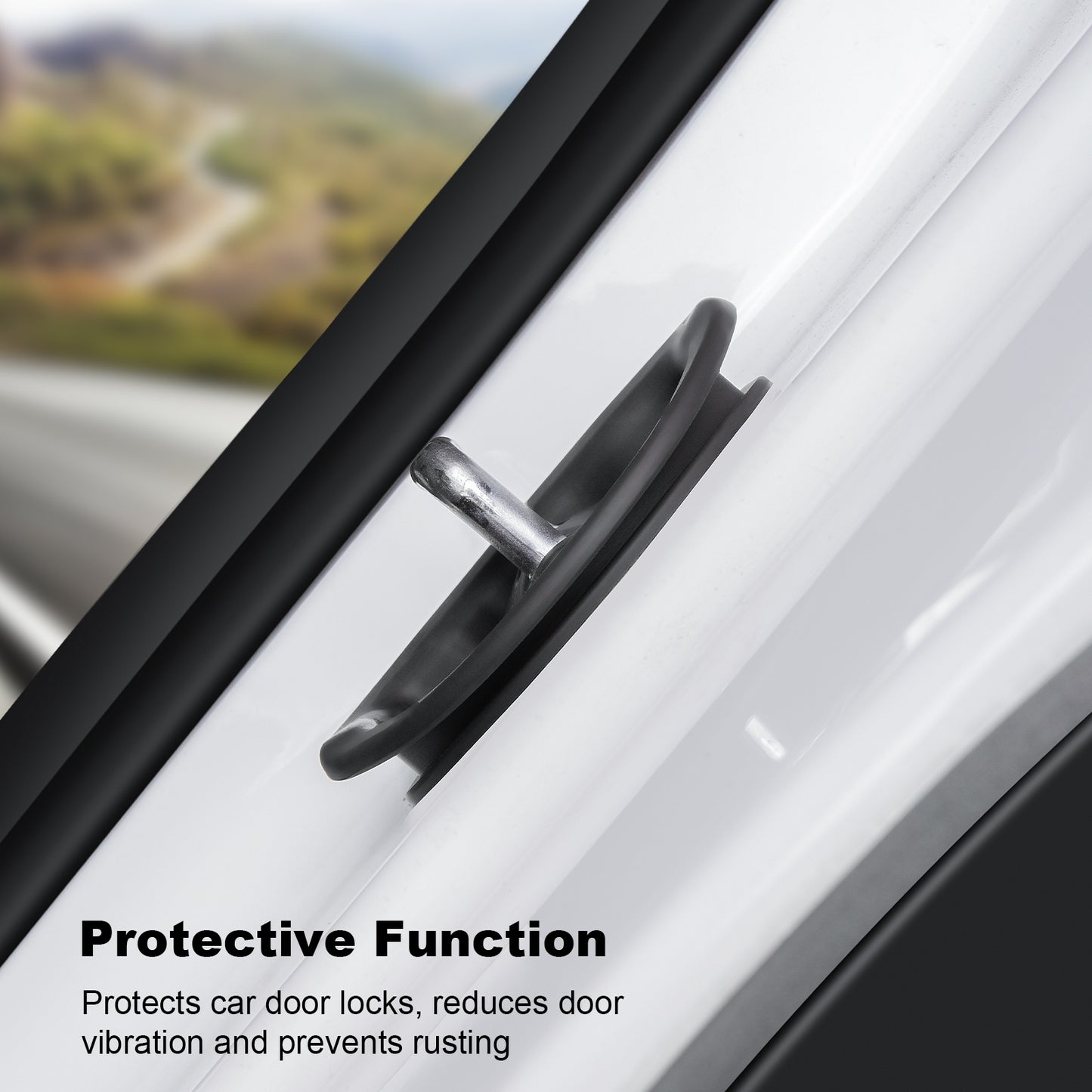 Car Door Lock Protector for 2017-2024 Tesla Model 3 & Y and 2025 New Model Y Juniper Accessories