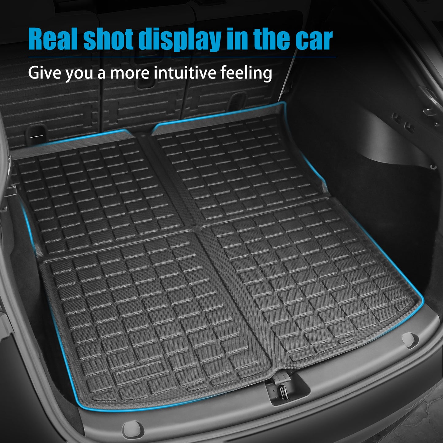 Trunk Mat for 2019-2022 Tesla Model 3 or 2021-2025 Model Y Accessories
