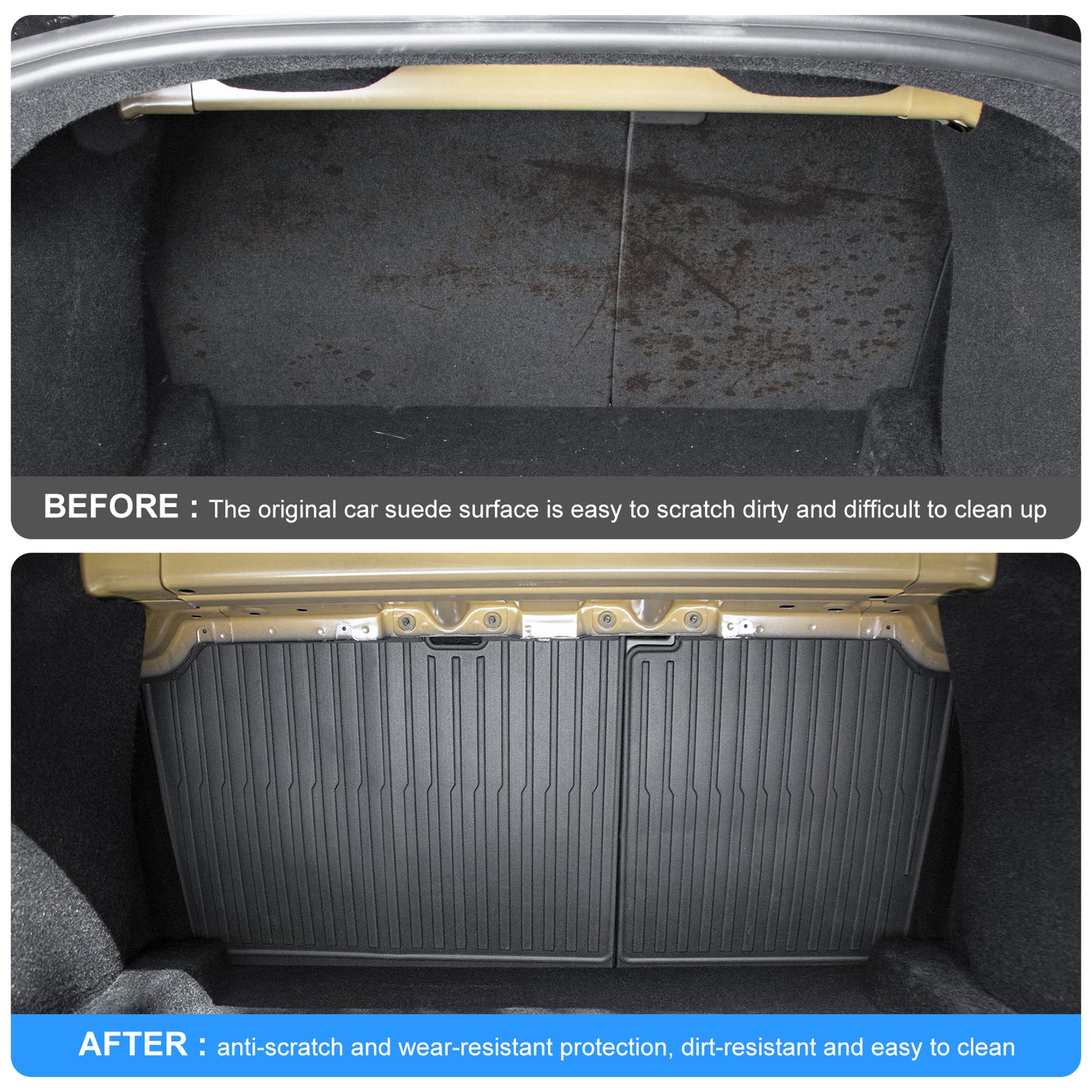 Rear Back Seat Protector for 2024-2025 New Tesla Model 3 Highland Accessories