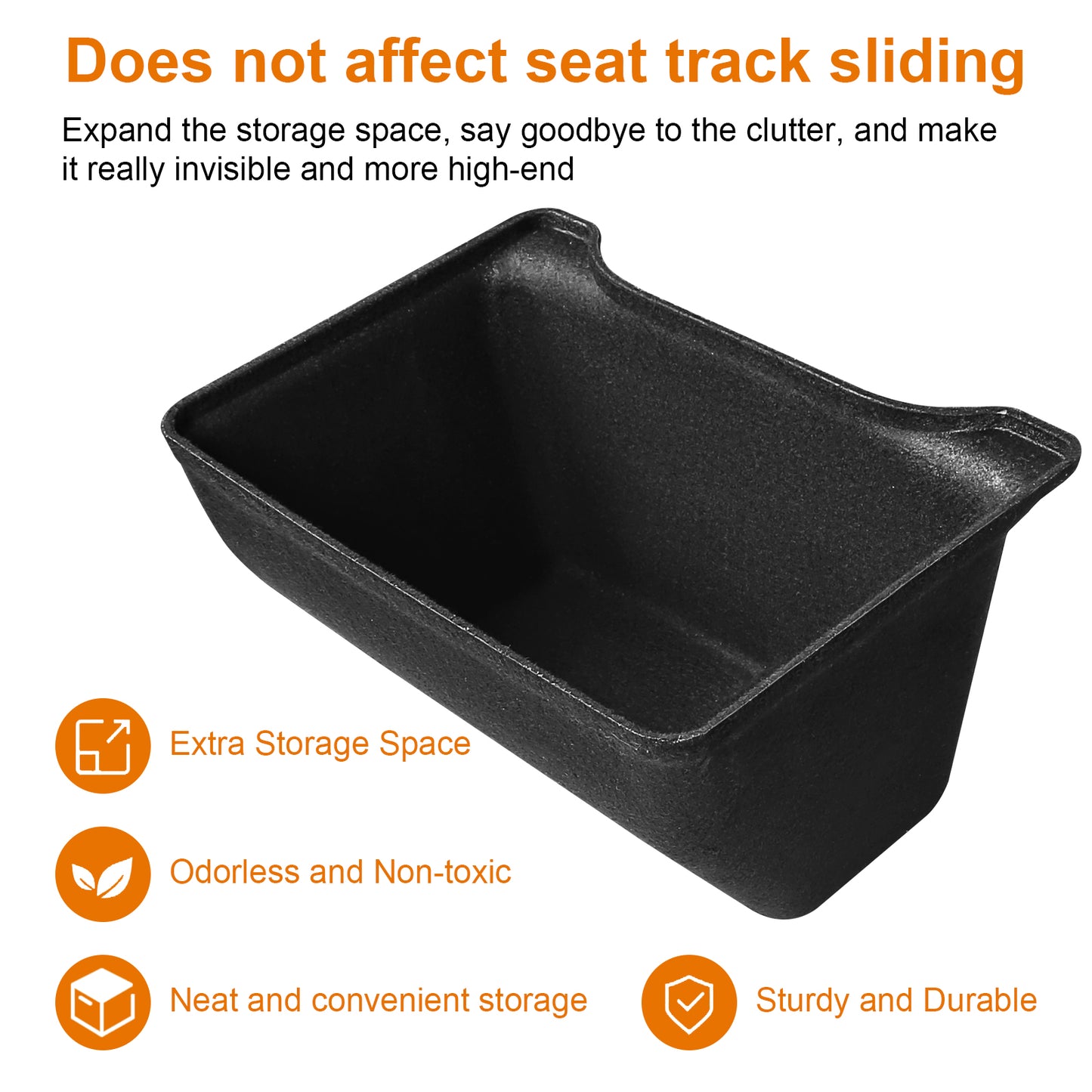 Center Console Backseat Storage Box for Tesla Model Y 2021-2025 Accessories
