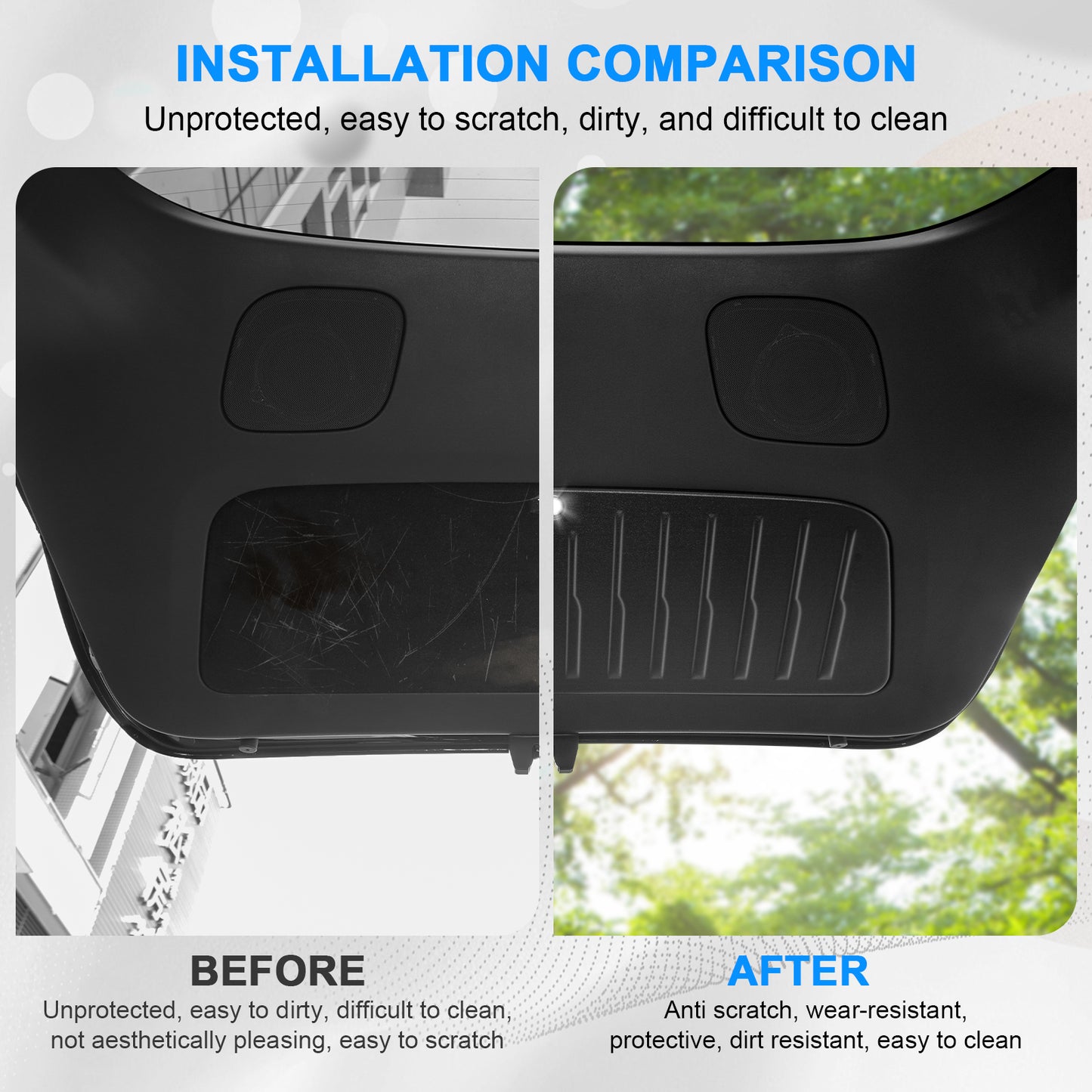 Trunk Tailgate Mat for 2021-2025 Tesla Model Y Accessories