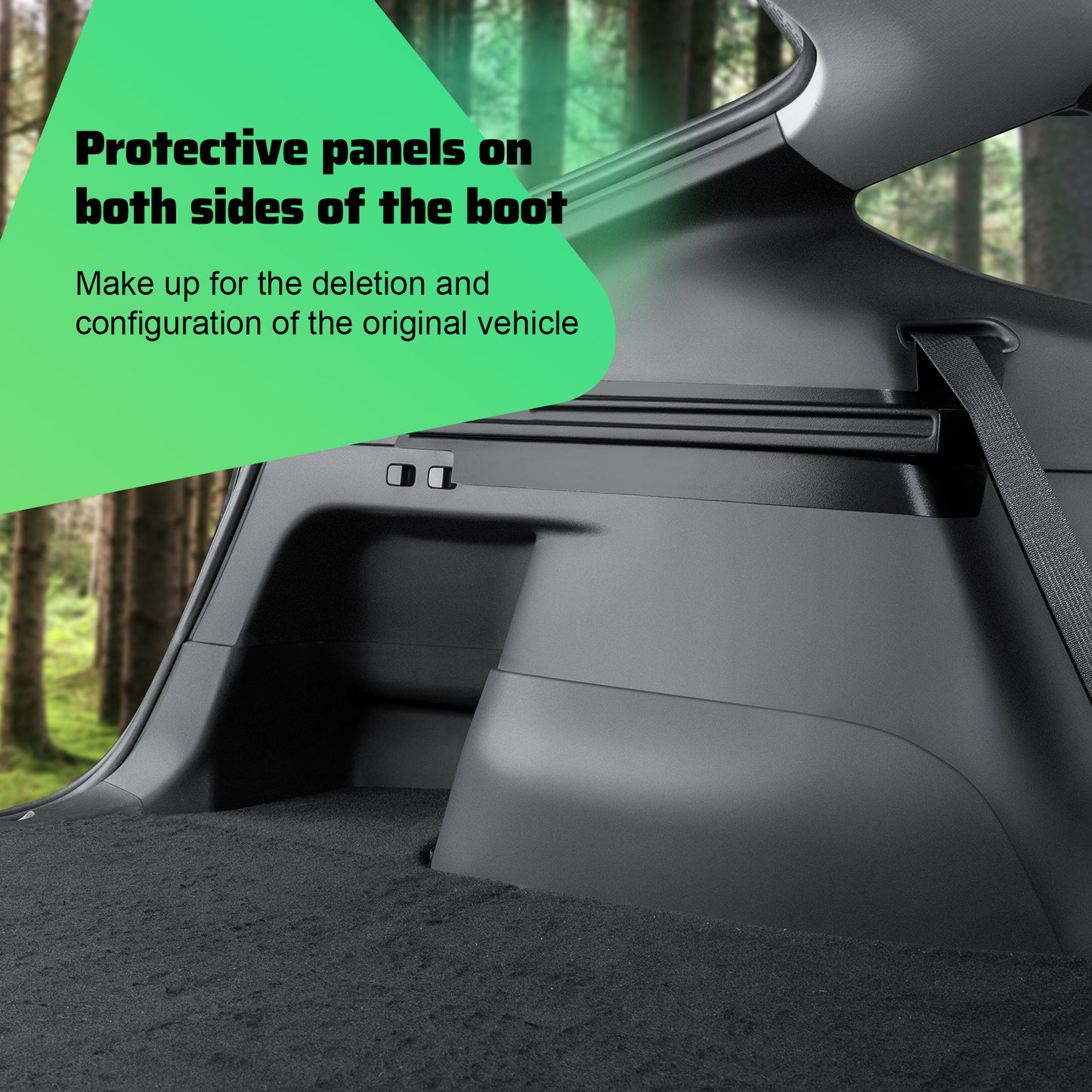 Trunk Side Guards for Tesla Model Y 2021-2025 Accessories