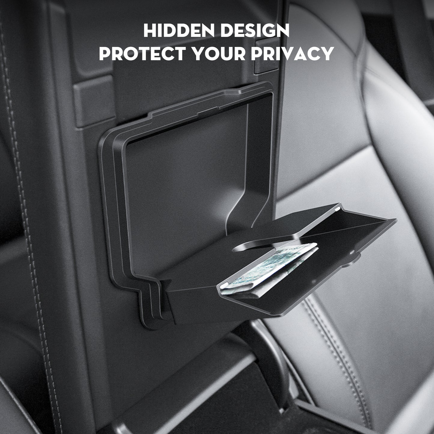 Armrest Hidden Storage Box for 2024-2025 Model 3 Highland and 2025 New Model Y Juniper(Launch Series) Accessories