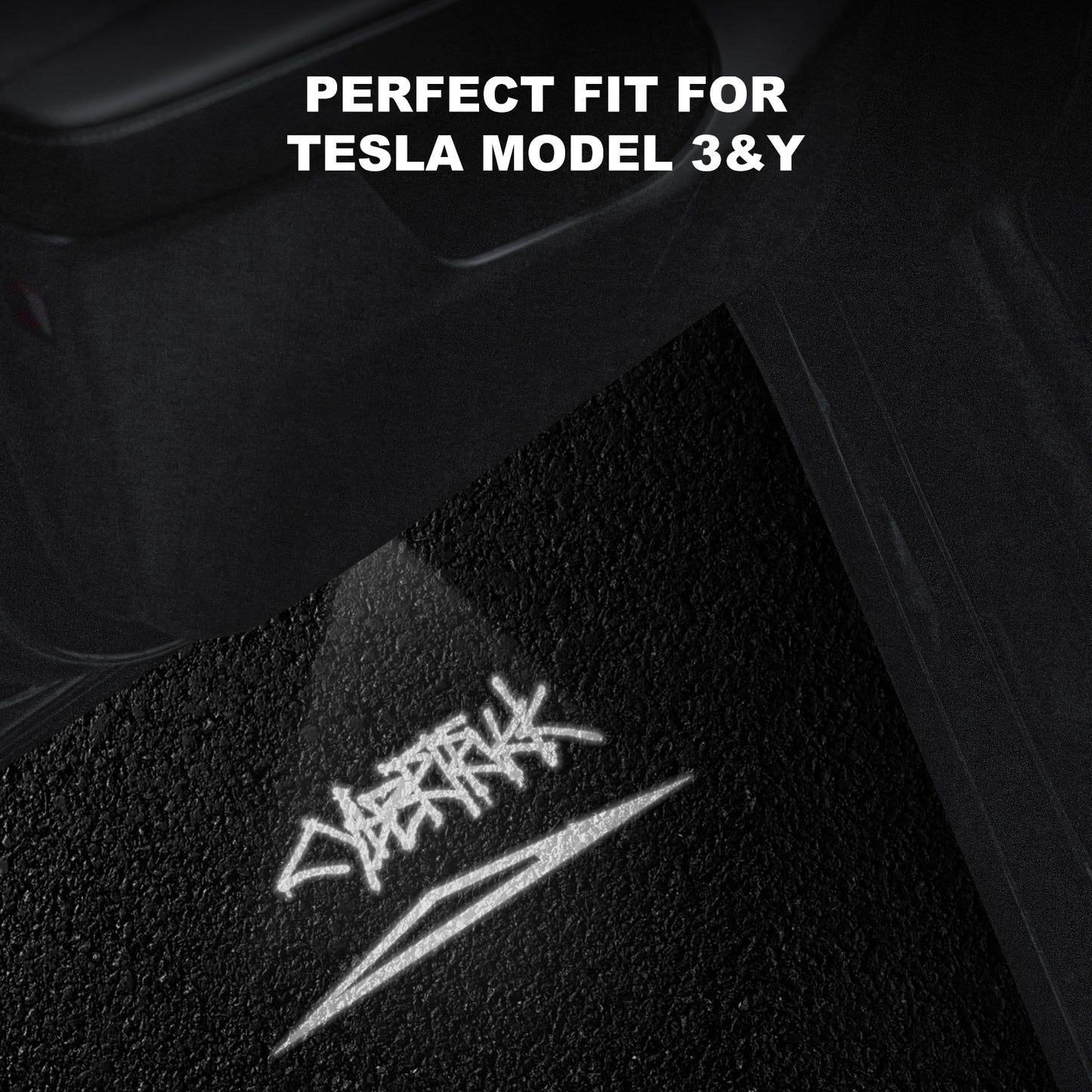 Car Door LED Logo Projector puddle lights Compatible with Tesla Model 3&Y Accessories