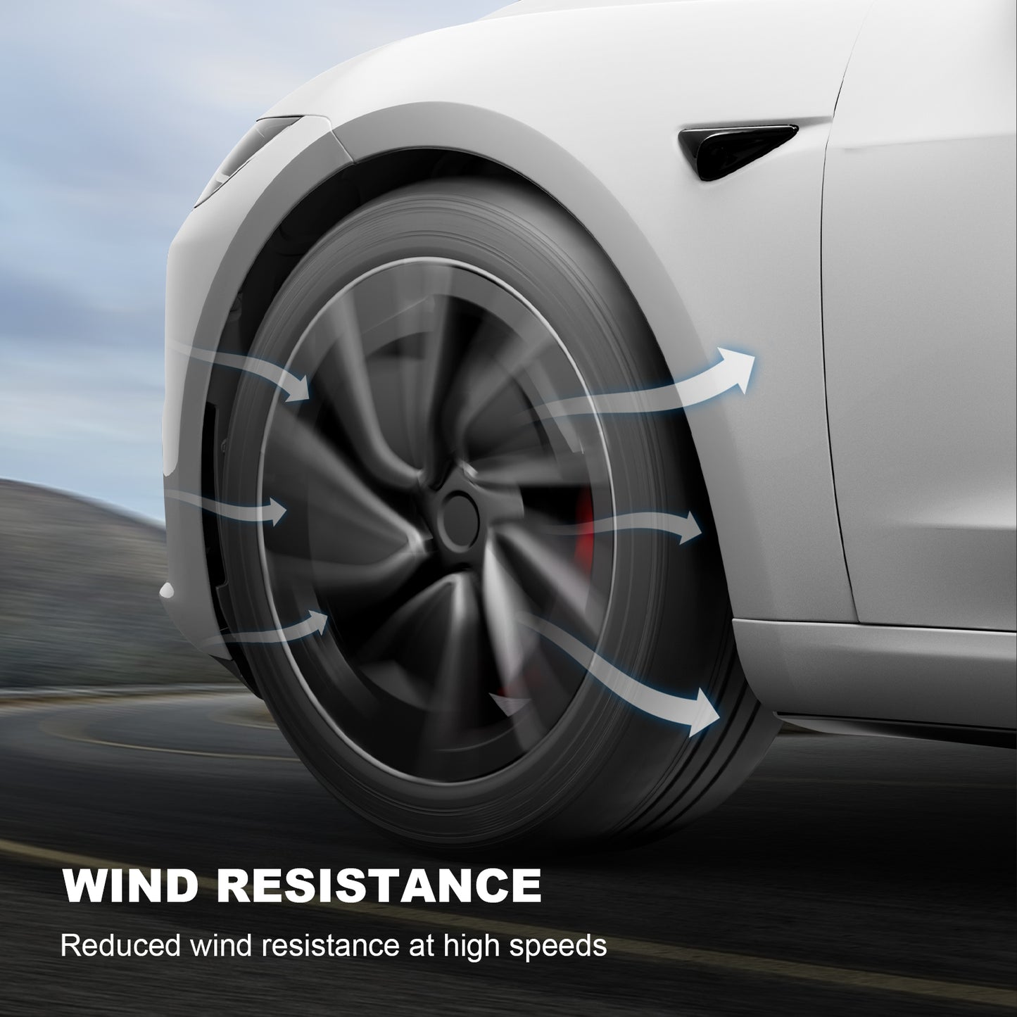for 2024-2025 New Tesla Model 3 Highland High Performance ABS Wheel Cover Wheel Decoration Hubcaps