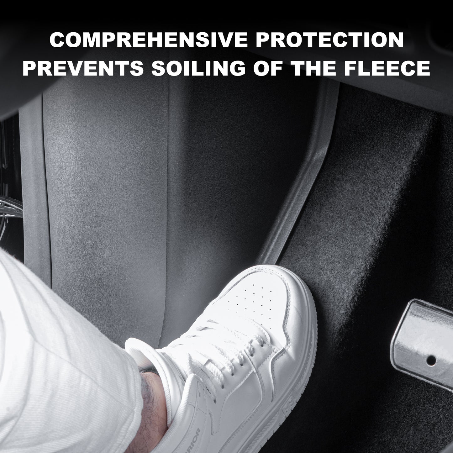 2PCS Car Front Door Sill Protector Compatible with 2021-2025 Tesla Model Y Accessories