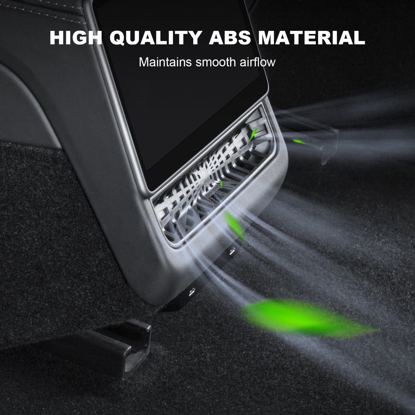 Backseat Air Vents Cover for 2024-2025 New Tesla Model 3 Highland and 2025 New Model Y Juniper (Launch Series) Accessories