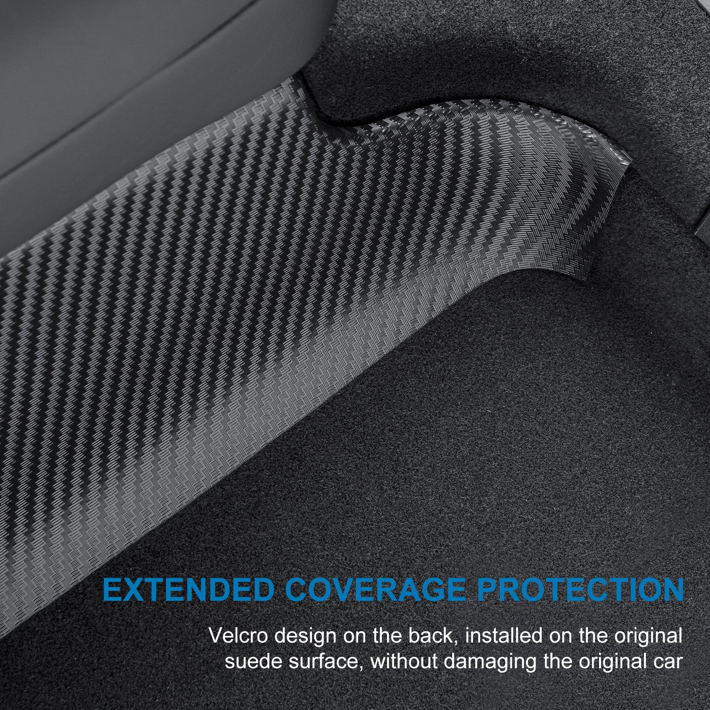 Back Seat Cover for Tesla Model Y 5-Seat Rear Underside, Anti-Kick Mat for 2021-2025 Tesla Model Y Accessories
