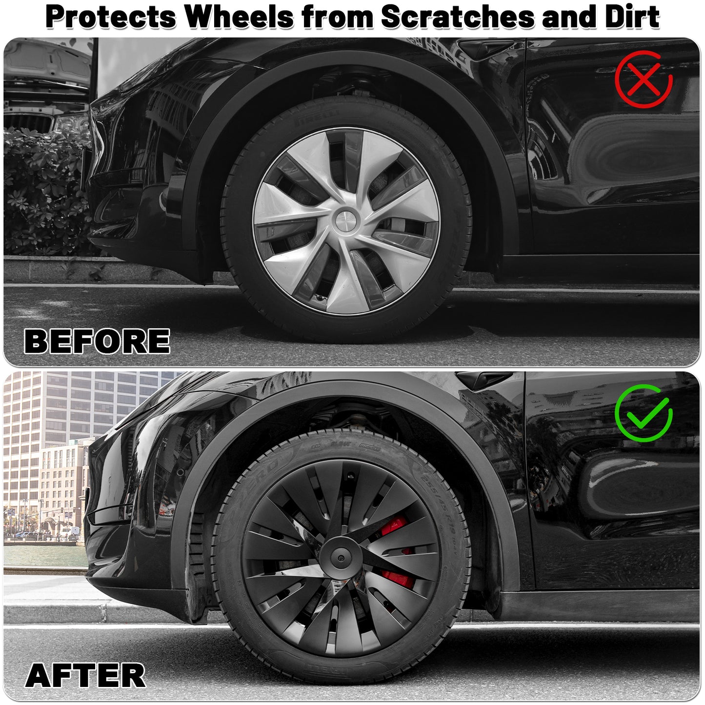 19 inch Wheel Cover for Model Y 2021-2025 Accessories