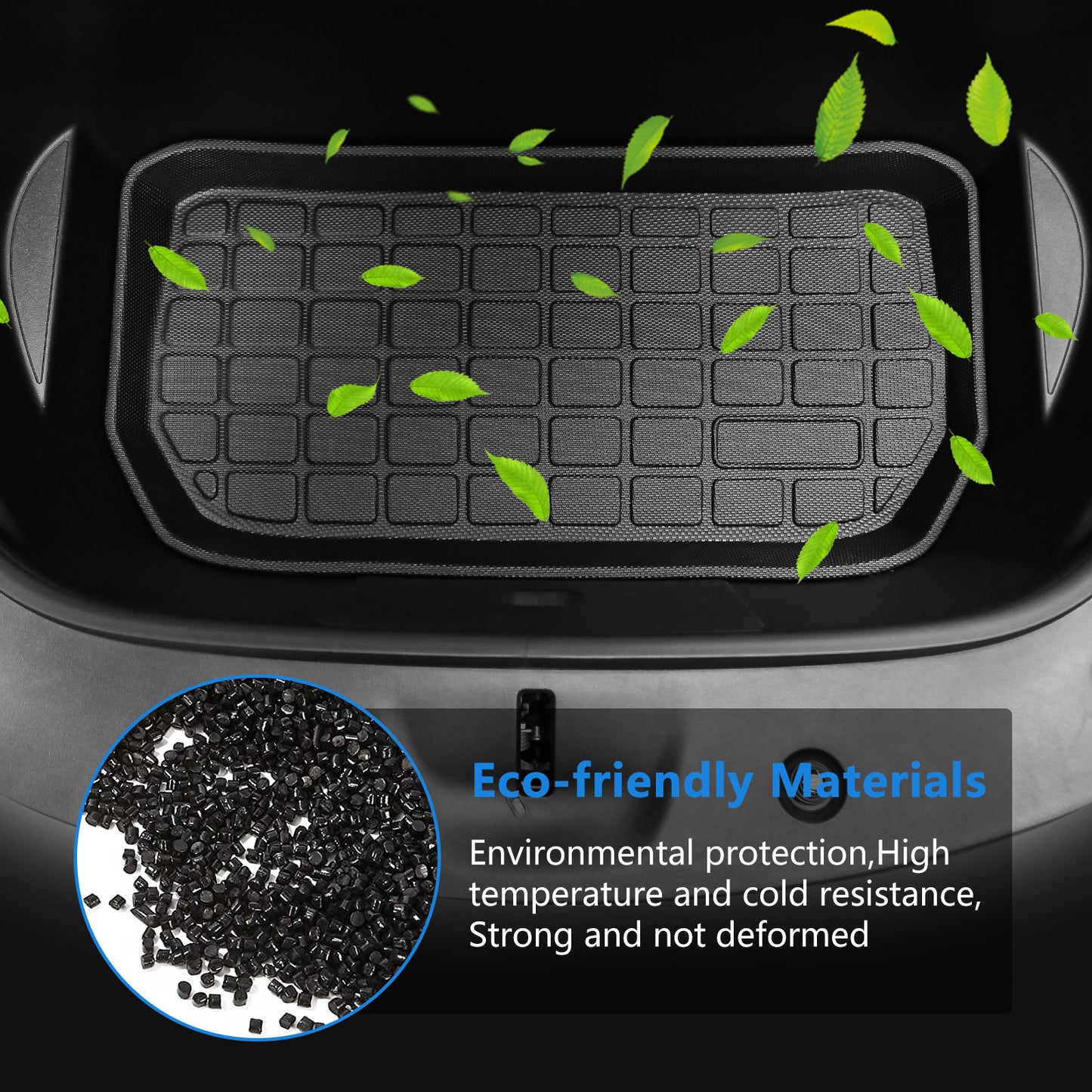 Front Trunk Mat TPE Cargo Liner for Tesla Model Y Accessories 2021-2025