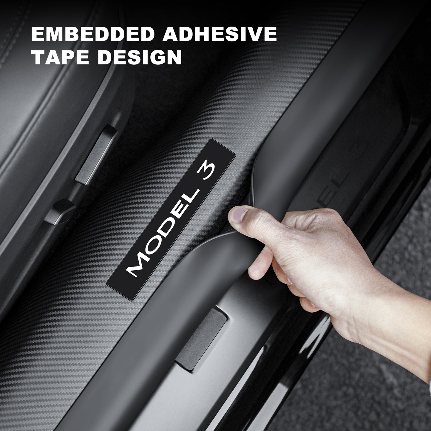 Door Sill Protector for 2024-2025 Tesla Model 3 Highland