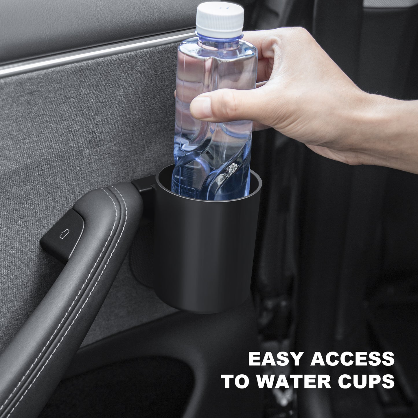 Car Door Cup Holder Insert for 2024-2025 New Tesla Model 3 Highland Accessories