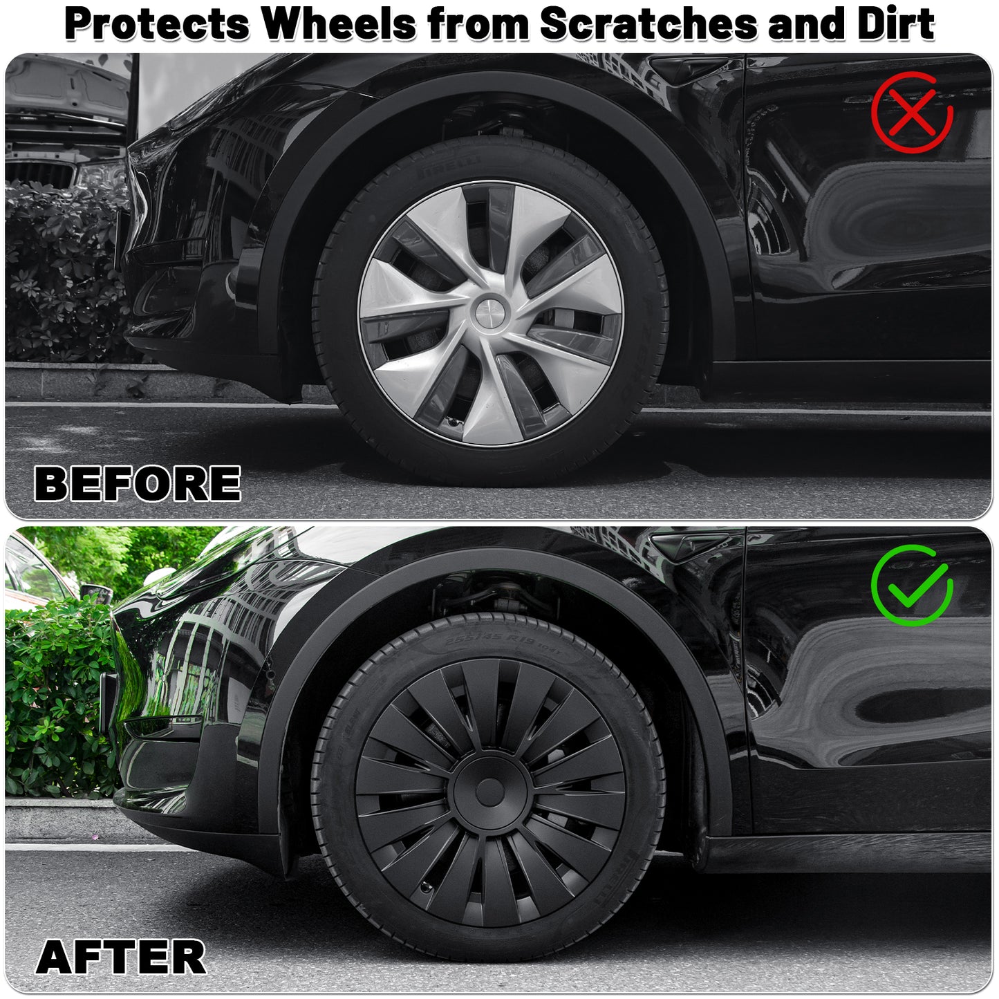 19 inch Wheel Cover for Tesla Model Y 2021-2023 Accessories