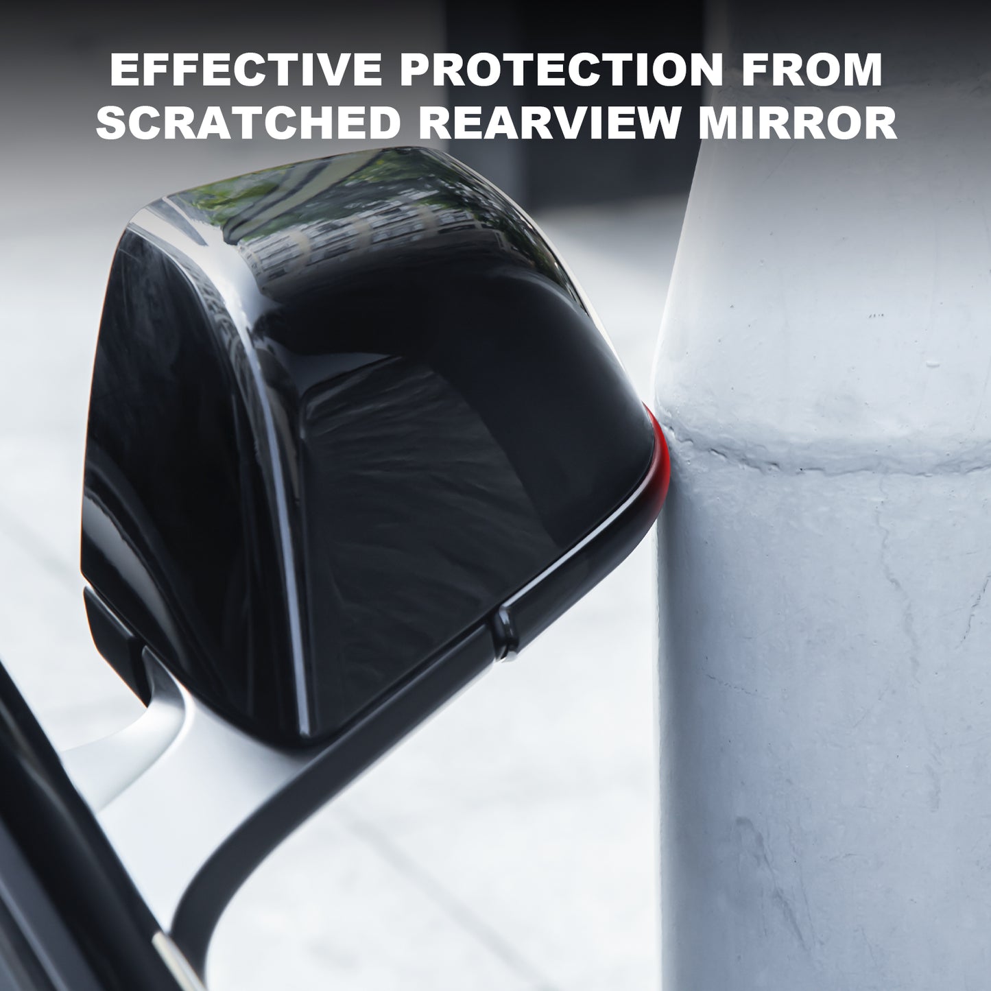 Side Mirror Trim Strip Cover for 2021-2025 Tesla Model Y Accessories