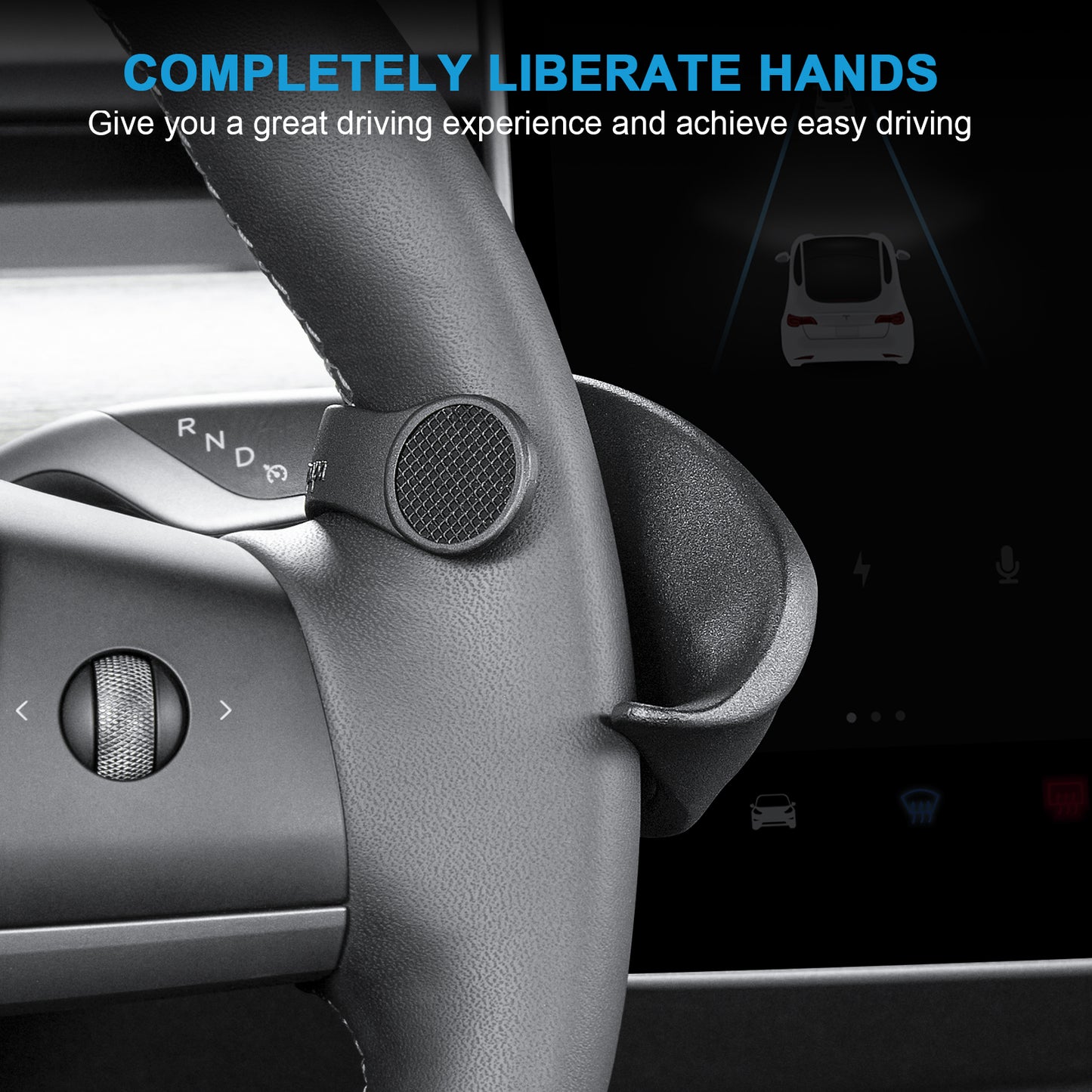 Steering Wheel Counter weight Ring for Tesla Model 3 /Y or Model S/X
