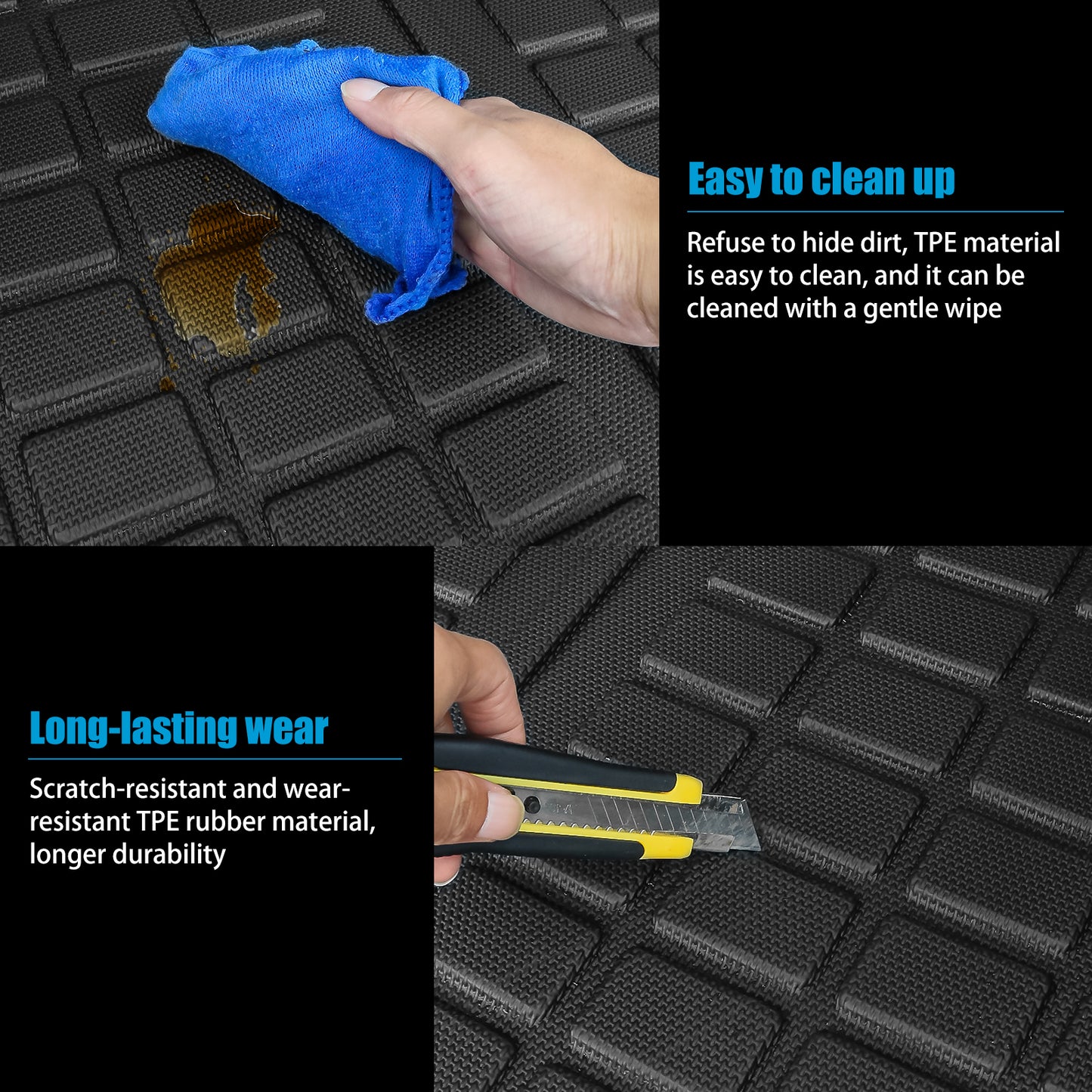 Trunk Mat for 2019-2022 Tesla Model 3 or 2021-2025 Model Y Accessories