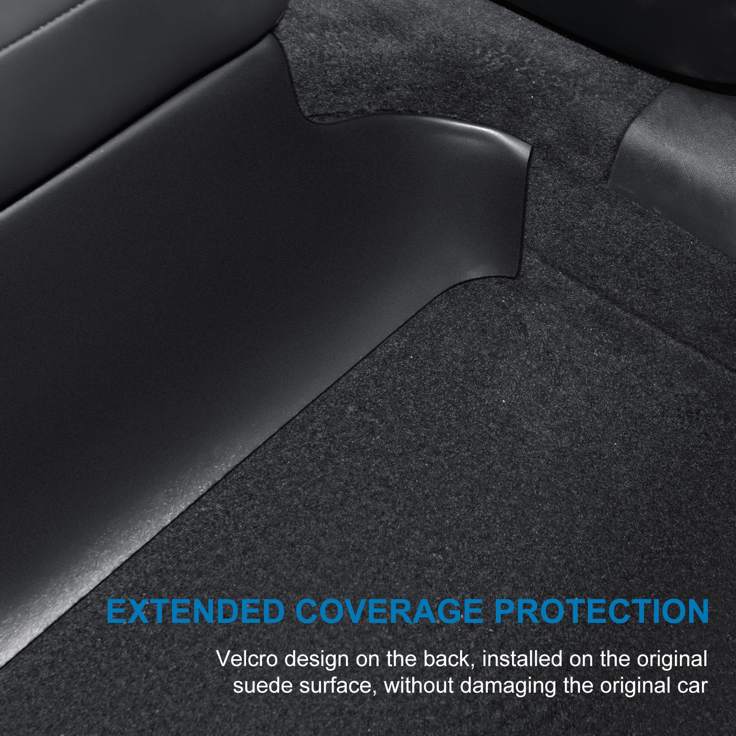 Back Seat Cover for Tesla Model Y 5-Seat Rear Underside, Anti-Kick Mat for 2021-2025 Tesla Model Y Accessories