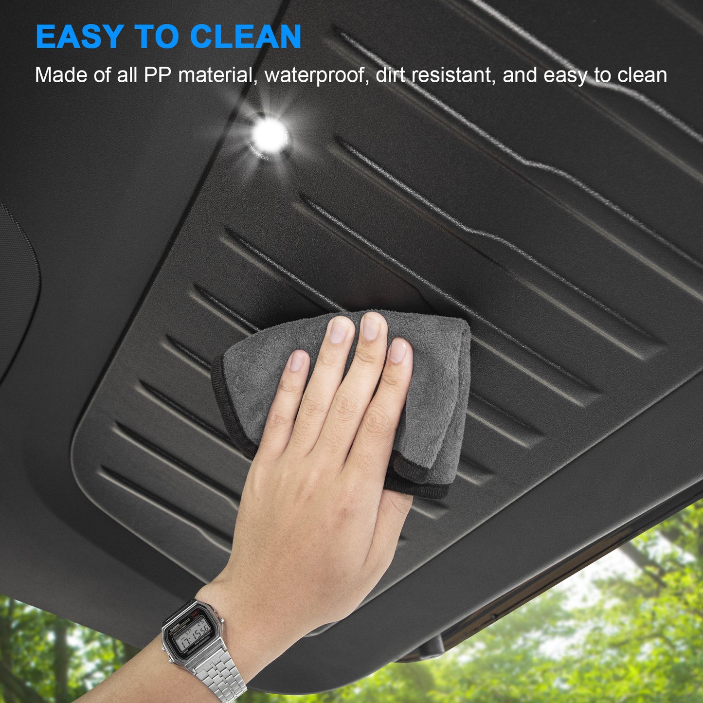 Trunk Tailgate Mat for 2021-2025 Tesla Model Y Accessories