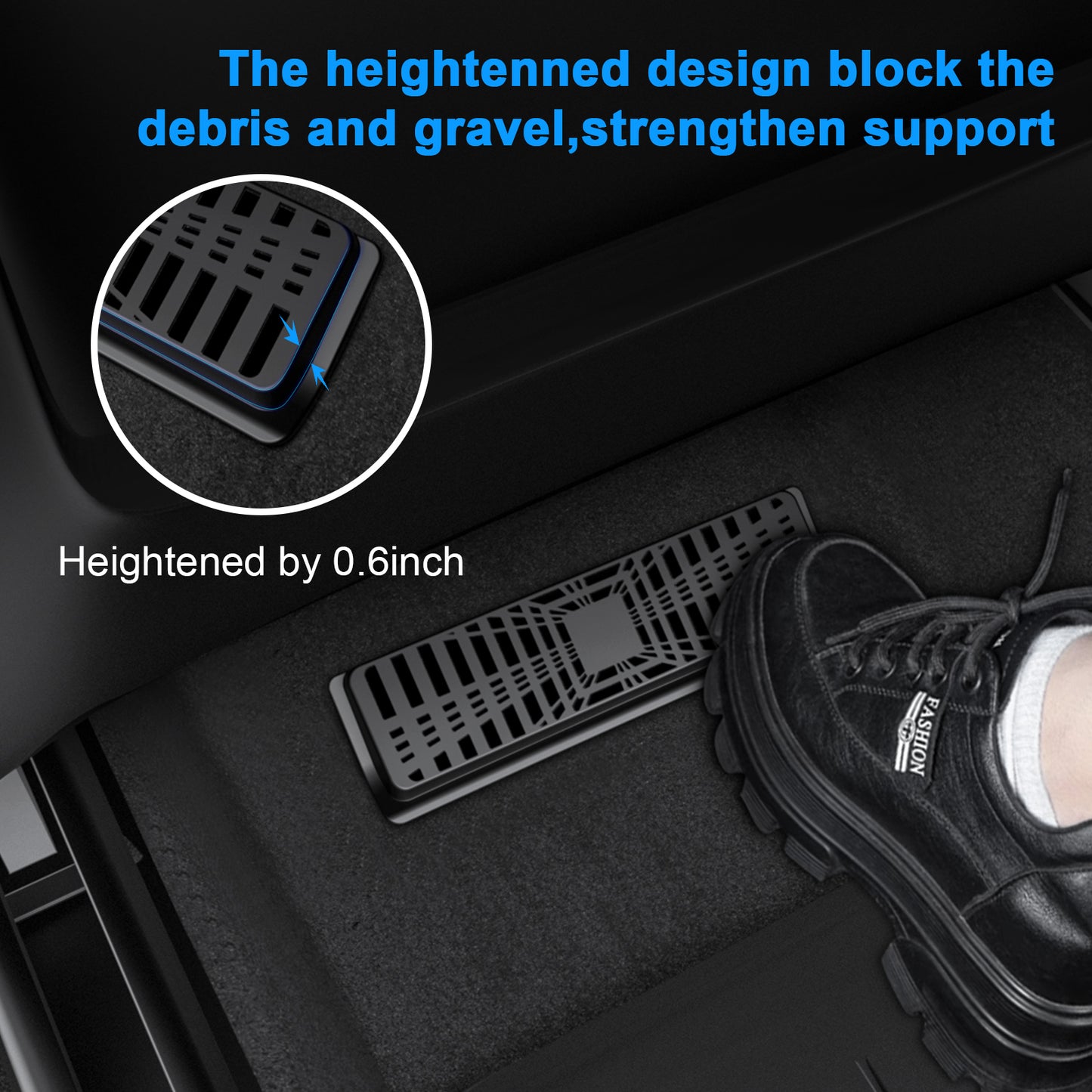 2PCS Backseat Air Vent Cover for Tesla Model Y 2024-2021 Accessories(2024 Model Y made in German factories don't fit)