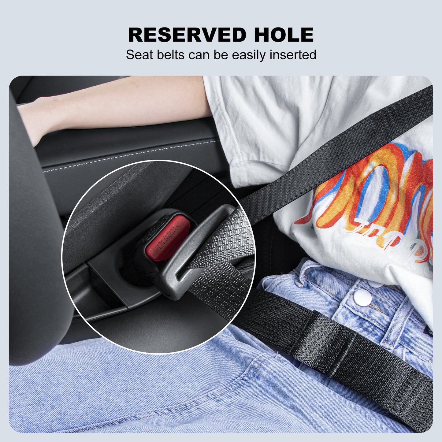 Seat Side Gap Filler with Organizer for 2017-2025 Tesla Model 3/Y and 2025 New Model Y Juniper (Launch Series) Accessories