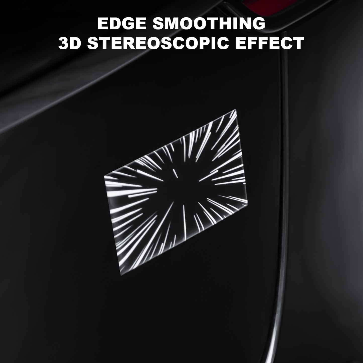 Plaid Emblem 3D Badge Sticker Compatible with Tesla Model 3 Y X S Cybertruck Semi Roadster Performance Stickers Accessories
