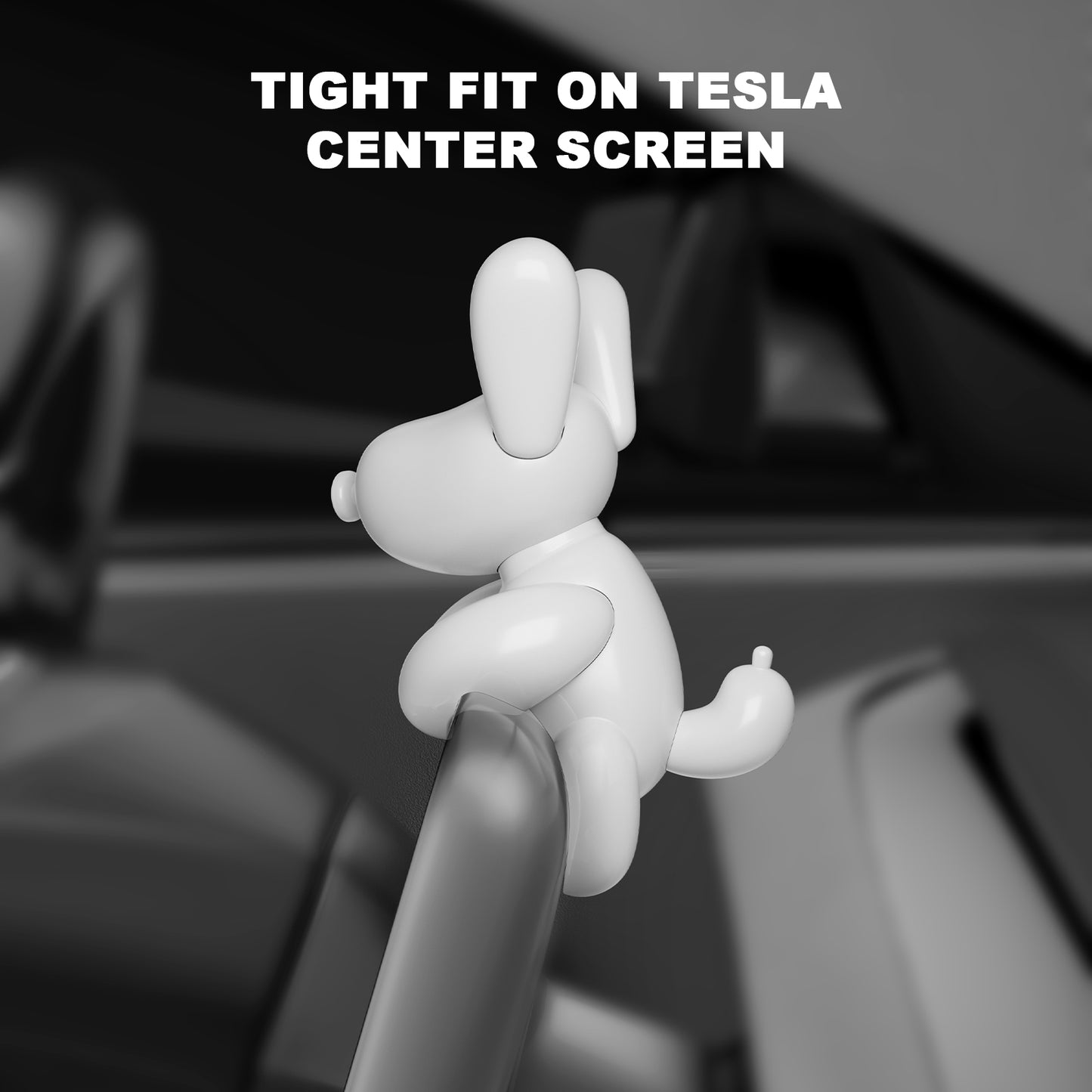 Tesla Owners Gift Dog Mode Mini Screen Decoration Ornament Funny Decors for 2017-2025 Tesla Model 3/Y and 2025 New Model Y Juniper (Launch Series) Accessories