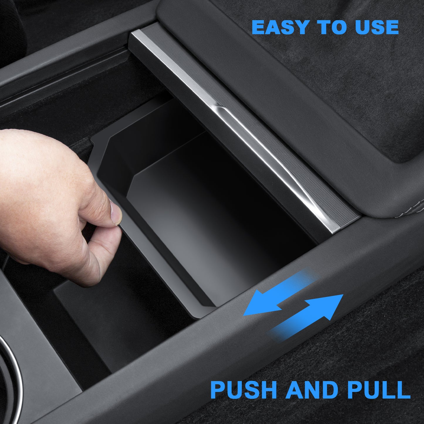 5PCS 2025 Model 3 Refresh Front + Rear Center Console Organizer Tray Cup Holder for 2024-2025 New Tesla Model 3 Highland Accessories