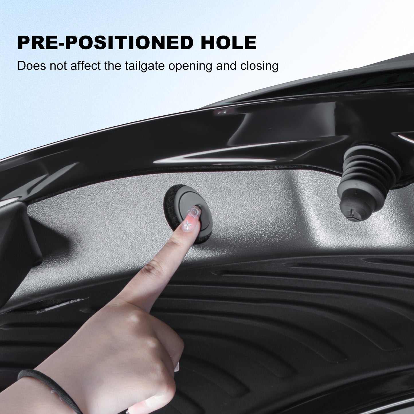Trunk Tailgate Mat for 2024-2025 New Tesla Model 3 Highland Accessories