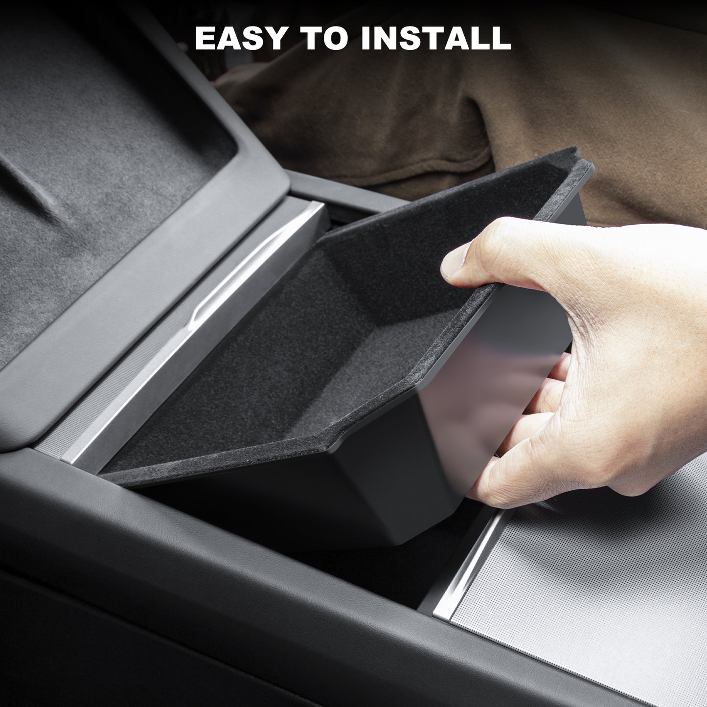 Center Console Organizer Storage Box for 2024-2025 Tesla Model 3 Highland and 2025-2026 New Model Y Juniper Accessories