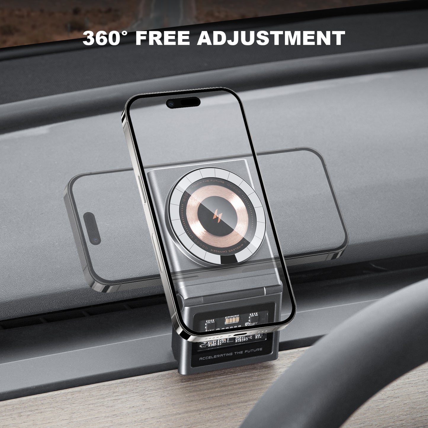 MagSafe Car phone Mount Holder for 2017-2023 Tesla Model 3&2021-2025 Model Y Accessories