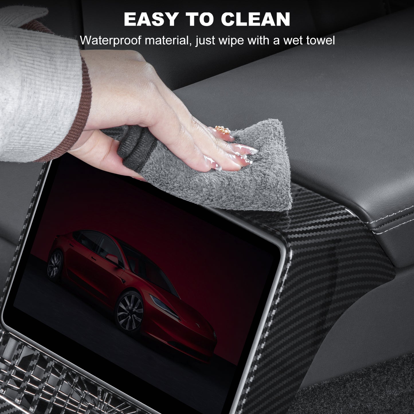 Backseat Air Vents Cover for 2024-2025 Tesla Model 3 Highland and 2025 New Model Y Juniper (Launch Series)Accessories